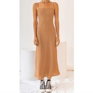 VRG GRL Pizza & Your Lover Midi Dress
